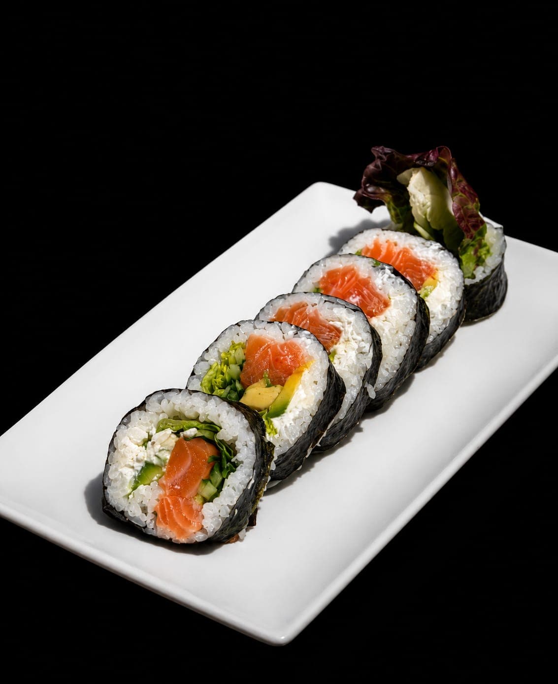 Futomaki de salmón (8 uds.)