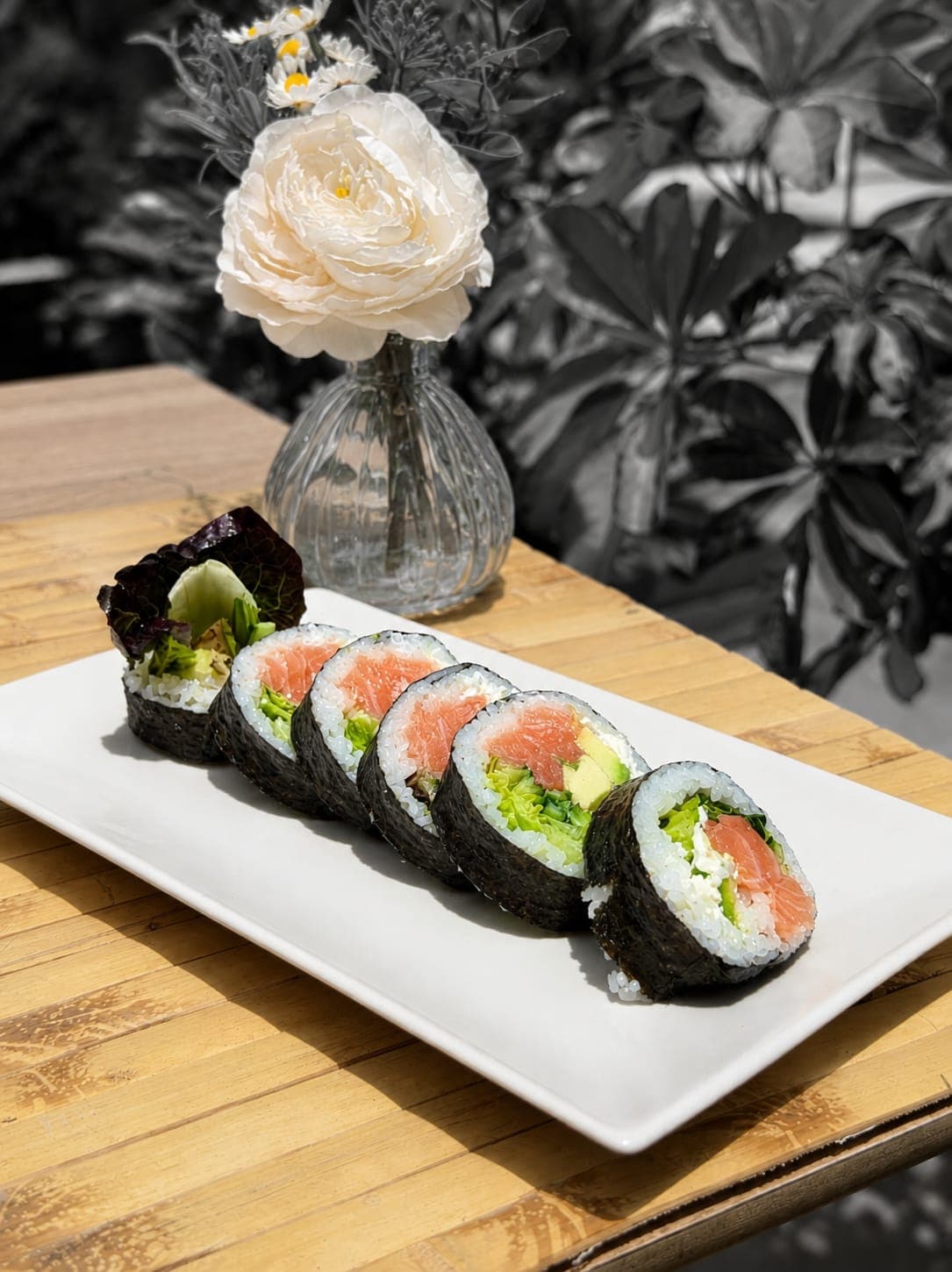 Futomaki de salmón (8 uds.)